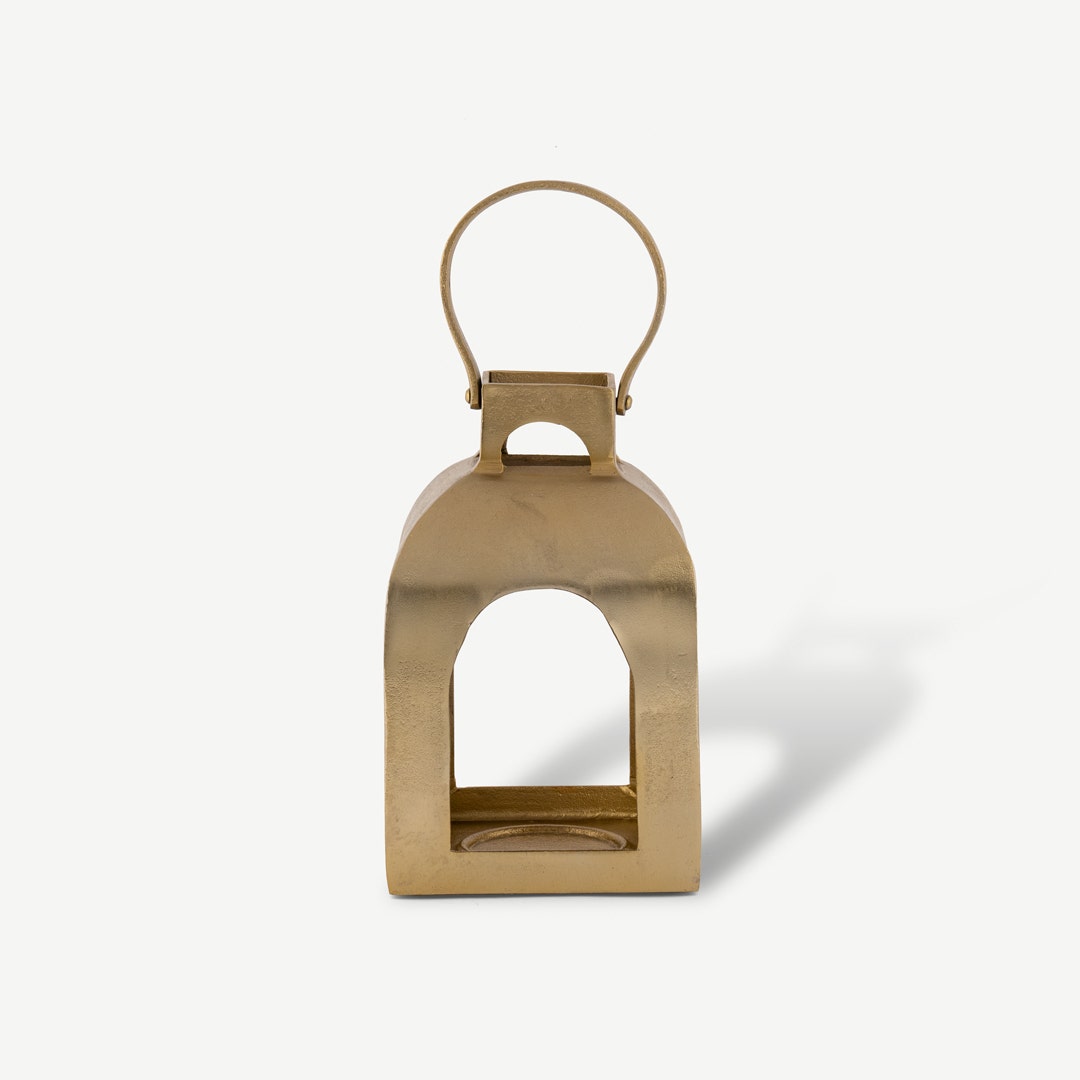 فانوس عتيق من تريانا - ذهبي عتيق