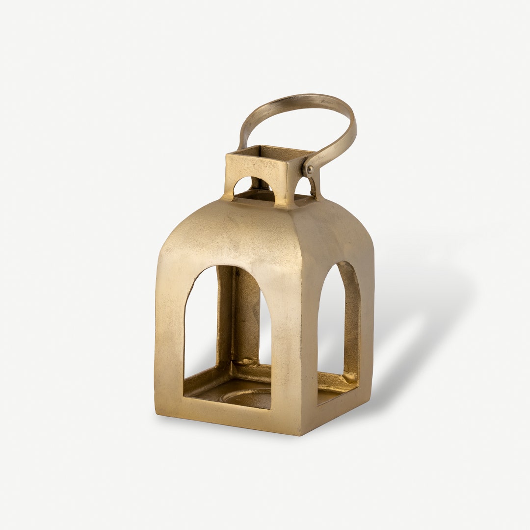 فانوس عتيق من تريانا - ذهبي عتيق