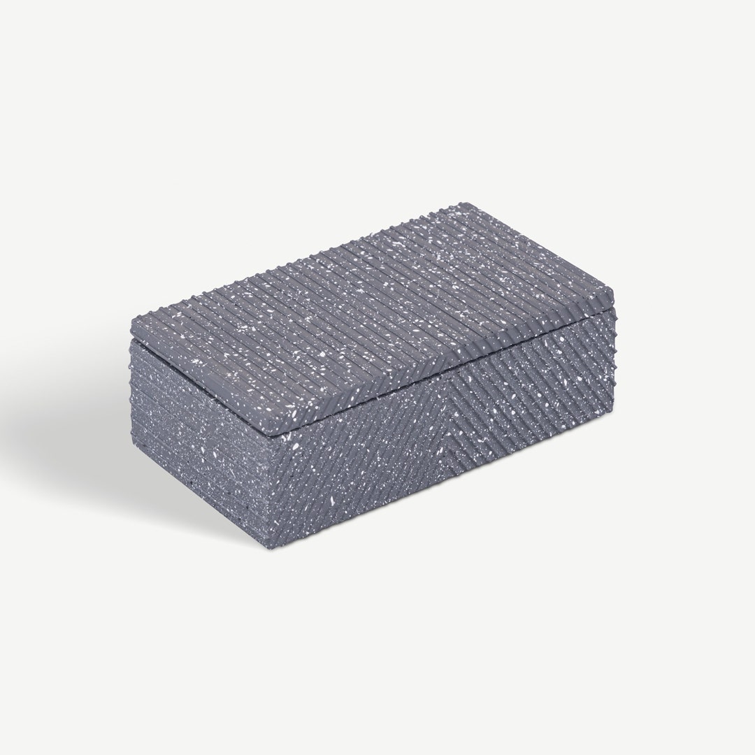 Trixie Jewelry Box Grey 14x8cm