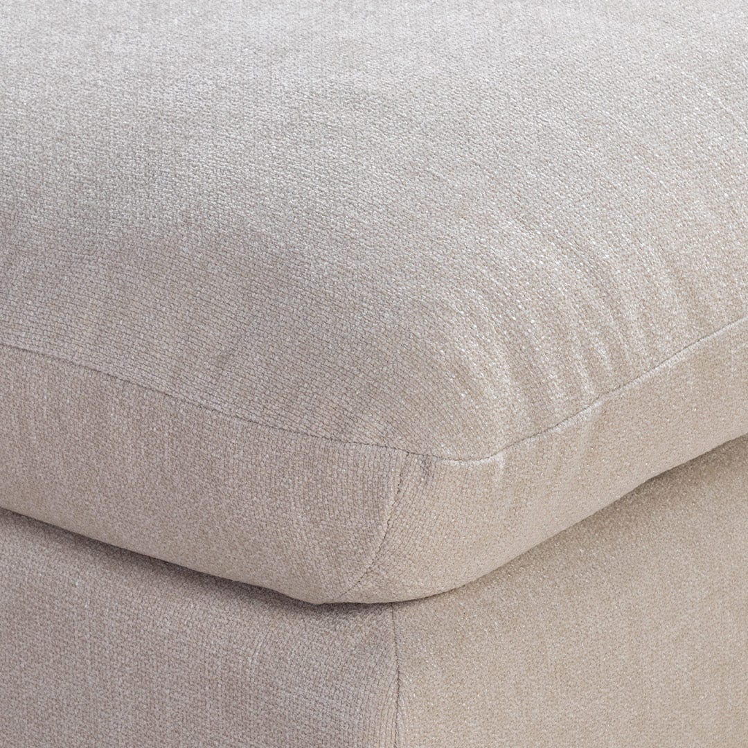 تولي كنبة فردية بدون ذراع - رملي