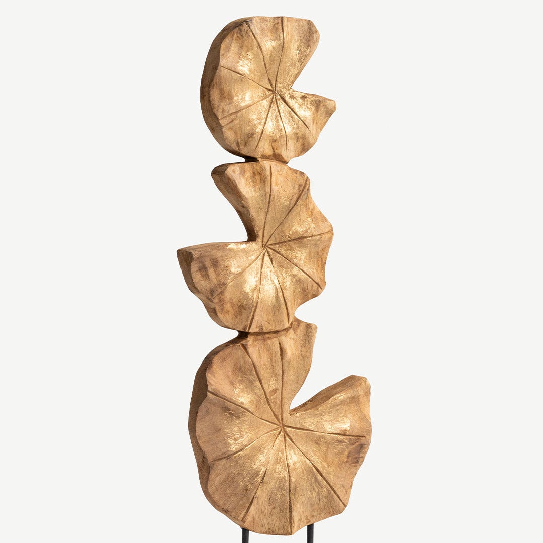 Tullio Trio Leaves Décor Accent