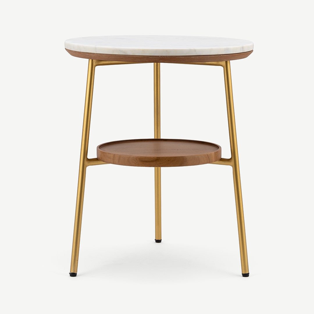 Vacia End Table White