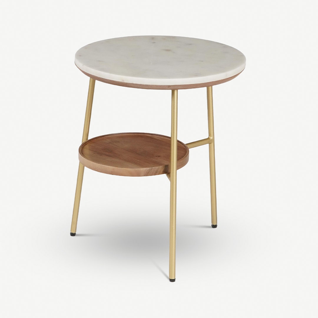 Vacia End Table White