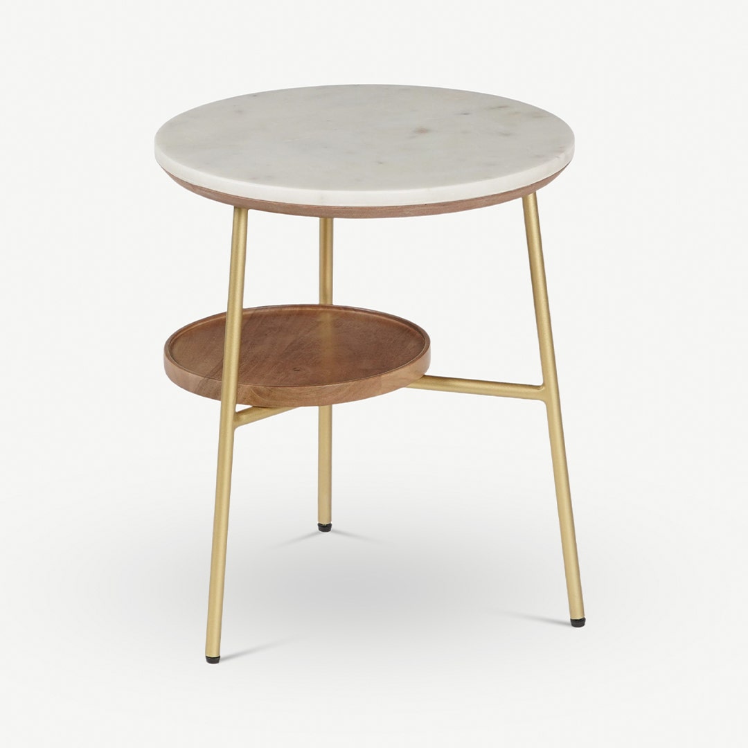 Vacia End Table White