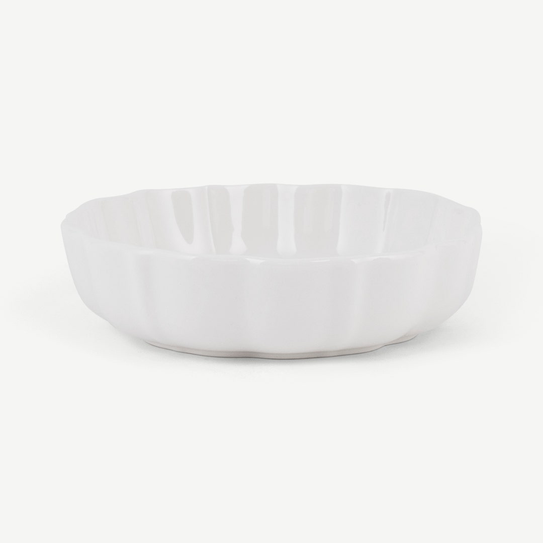 طبق شوربة فيلينو 13 سم - أبيض