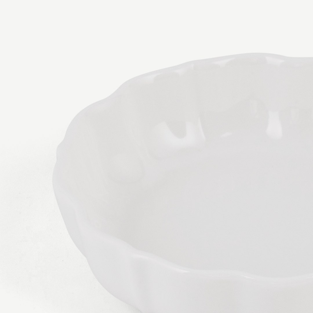 طبق شوربة فيلينو 13 سم - أبيض