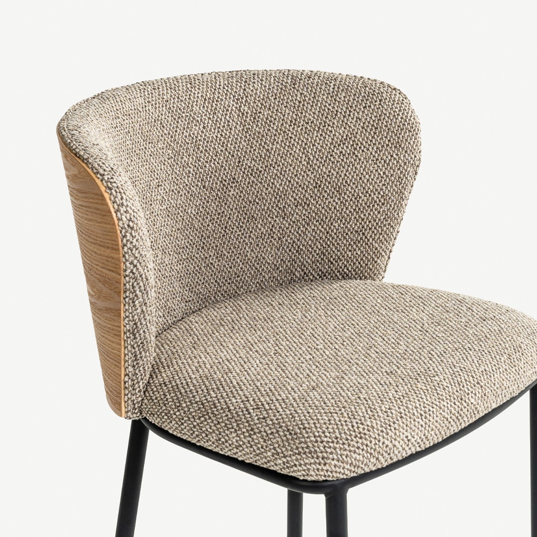 Velno Bar Chair Natural