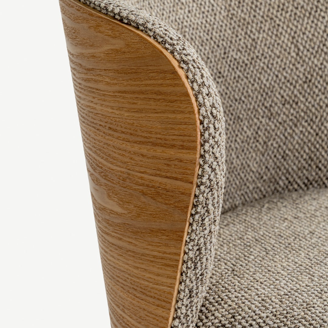 Velno Bar Chair Natural