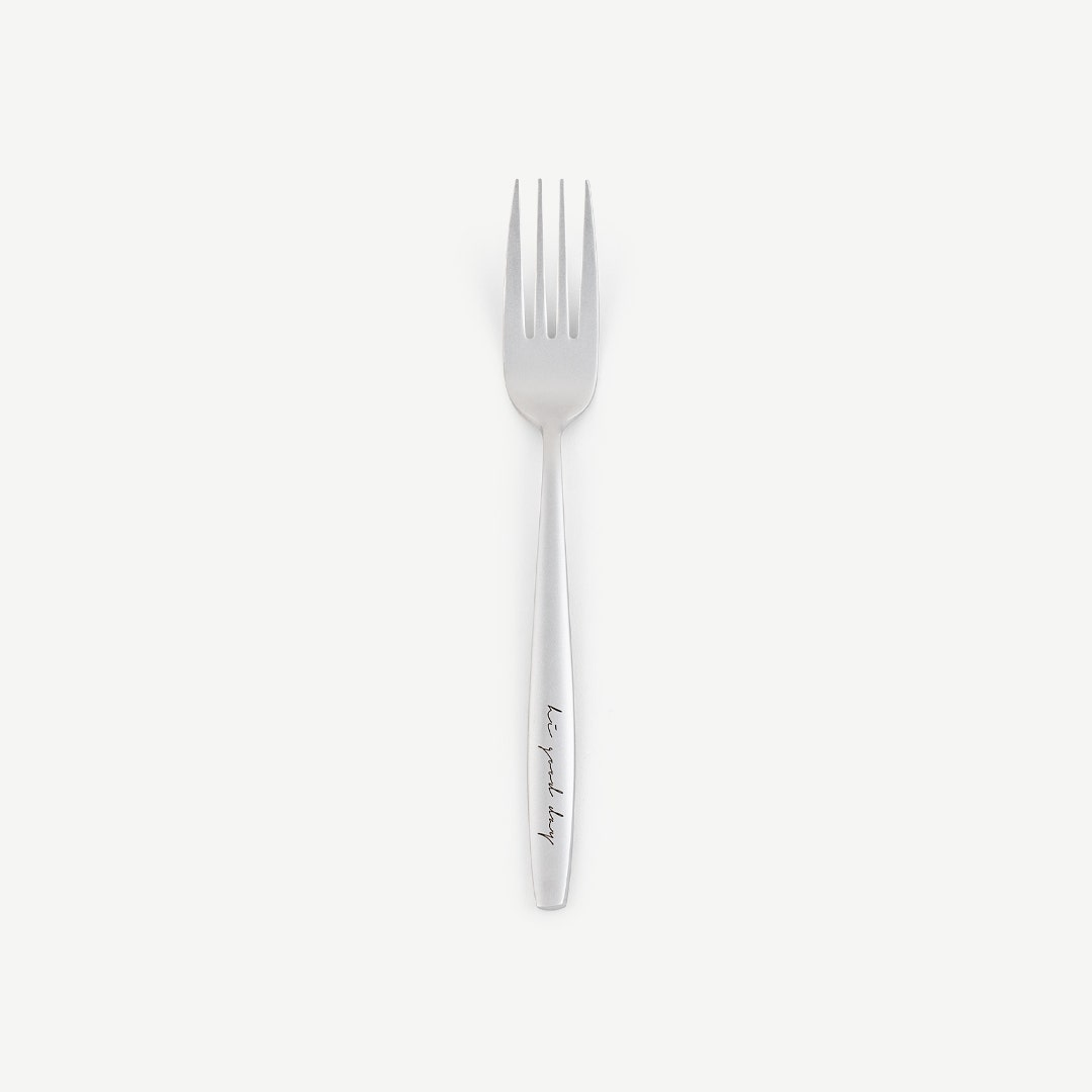 Velour Dinner Fork -Silver