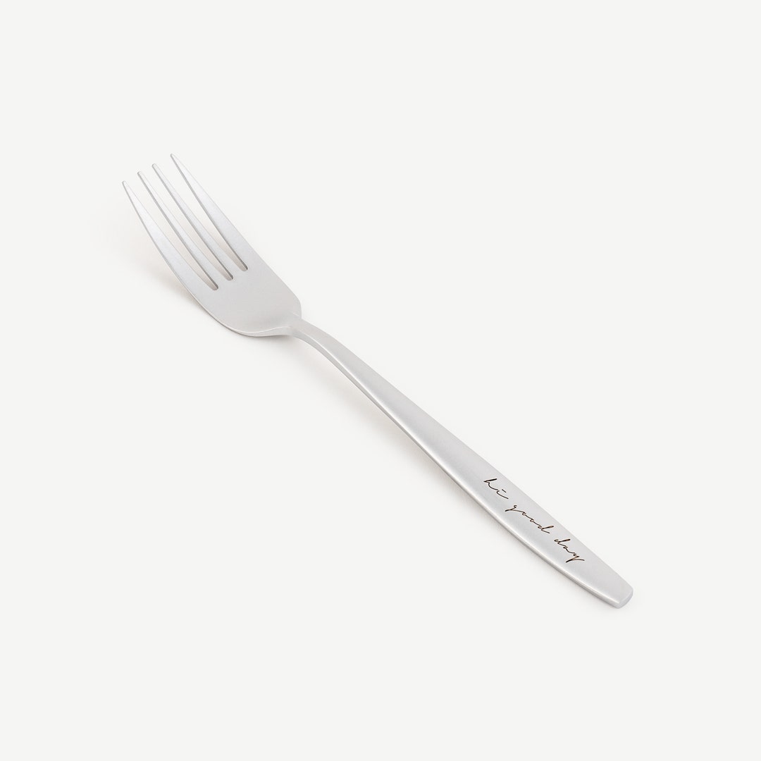 Velour Dinner Fork -Silver