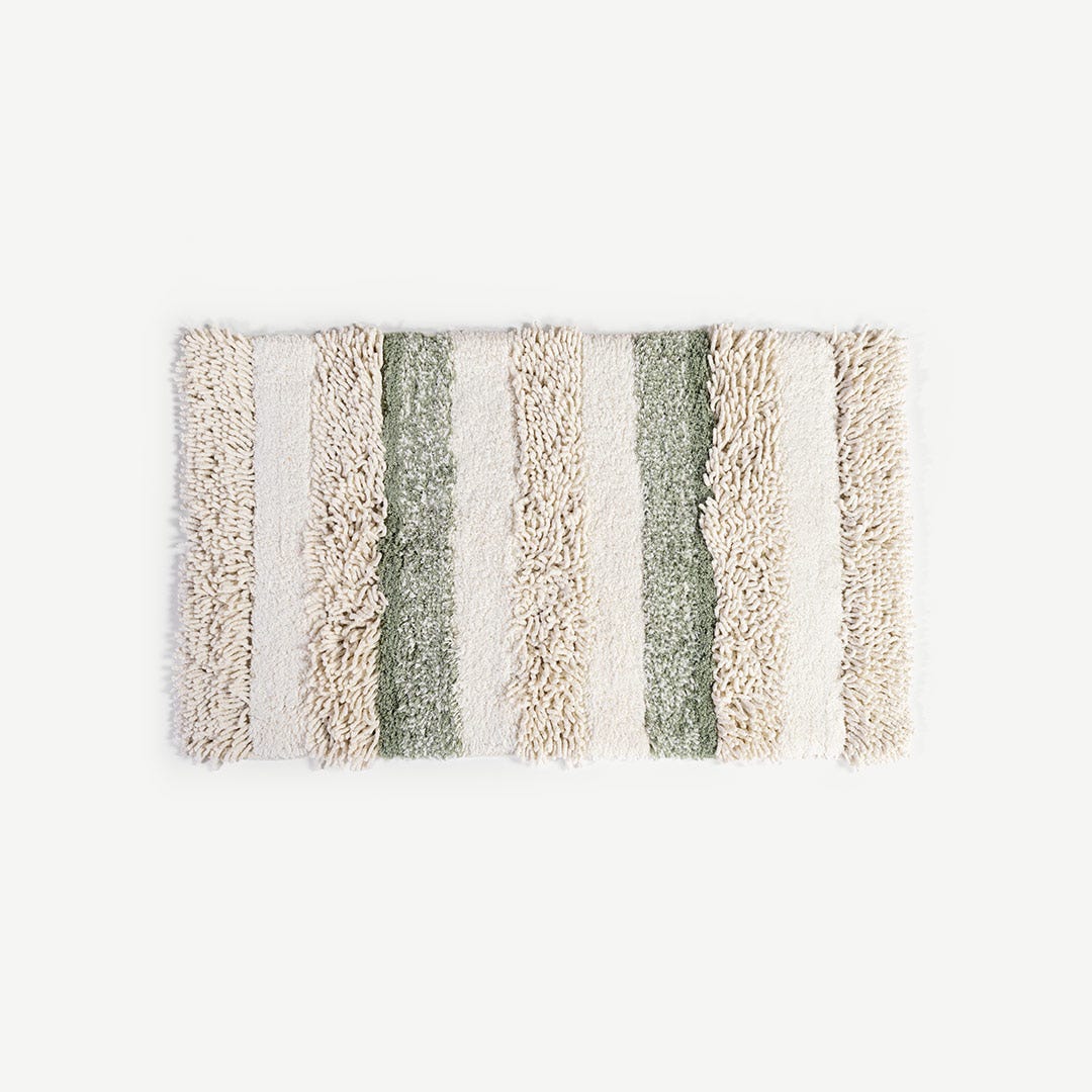 Venlor Tufted Bathmat Sage - 50x80cm