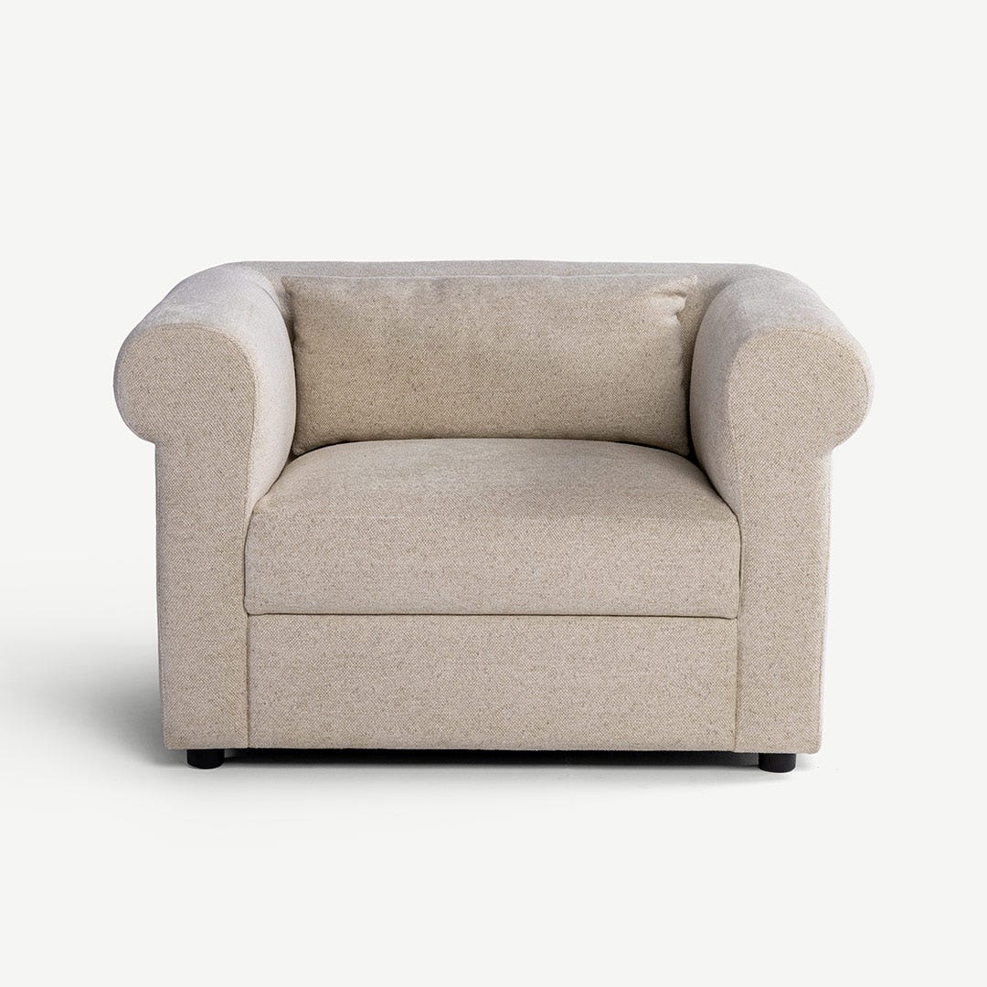 فيرنت كنبة فردية - عاجي