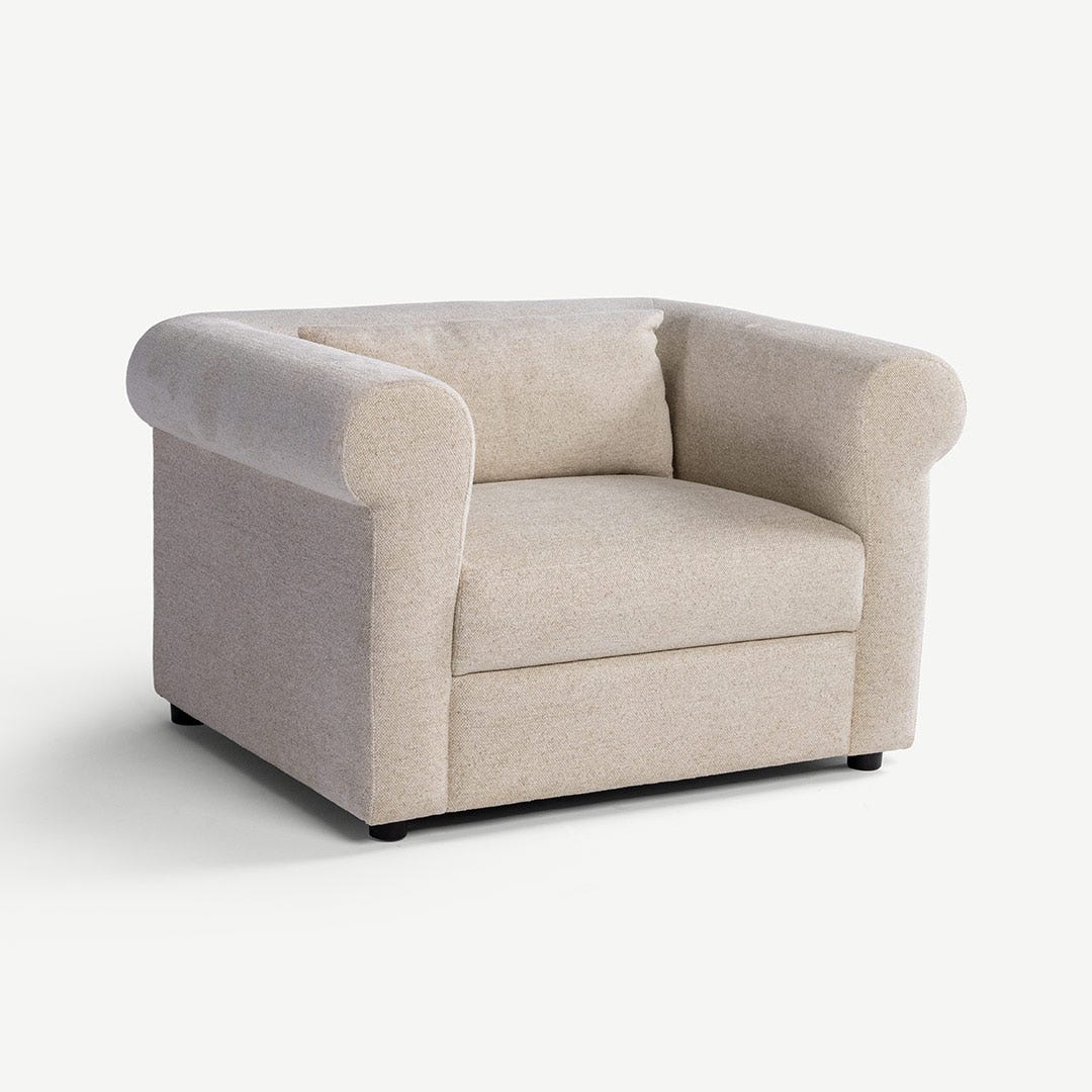 فيرنت كنبة فردية - عاجي