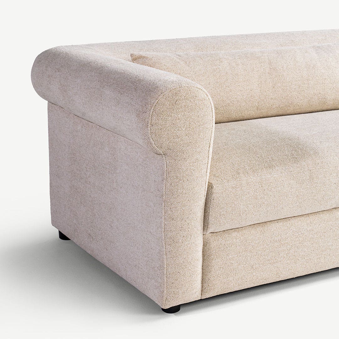 Vernot 4 Seater Sofa Ivory