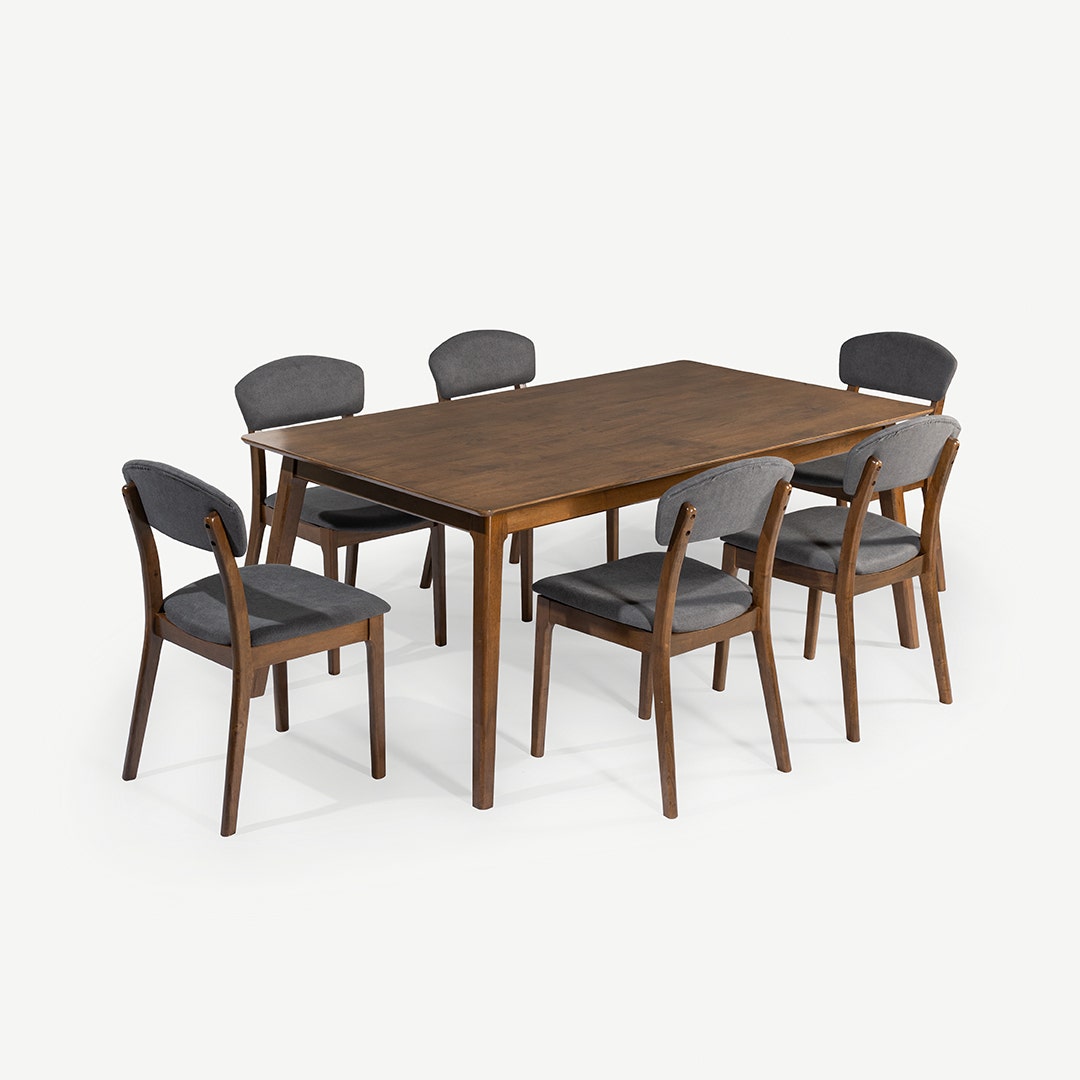 Dining table 6 best sale seater with price