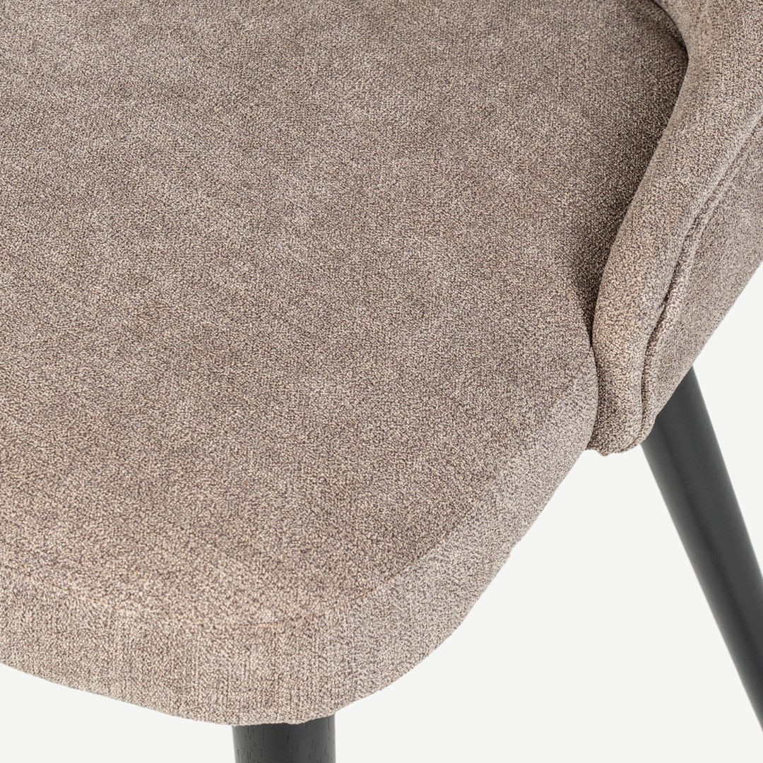 Veton Dining Chair Brown