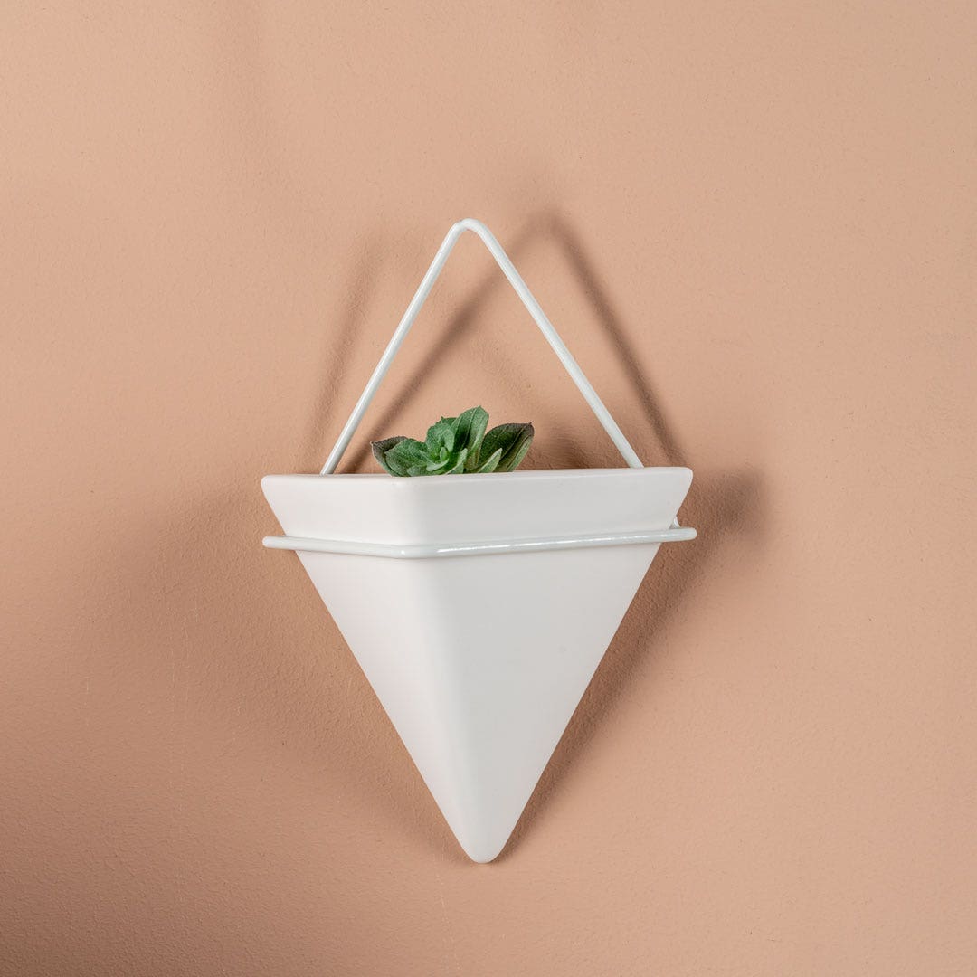 Vince Wall Mount Planter 15x21cm