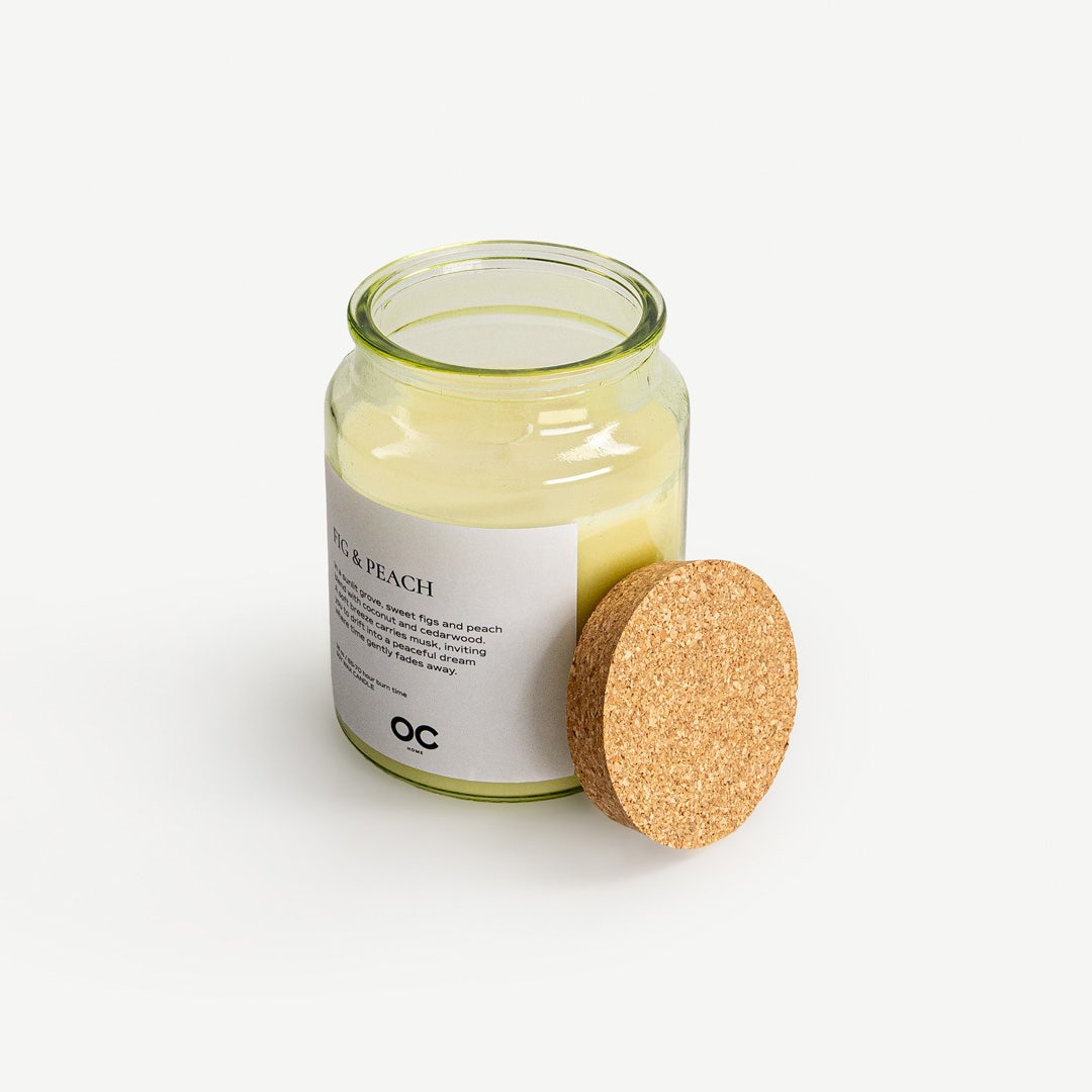 Voila Jar Candle -Fig & Peach