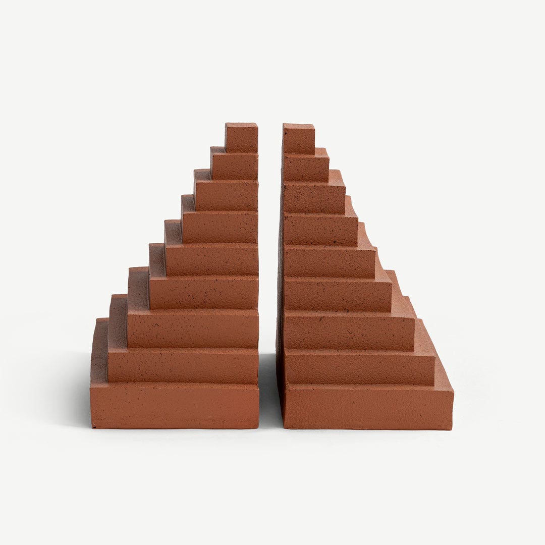 Wilder Bookend - Terracotta
