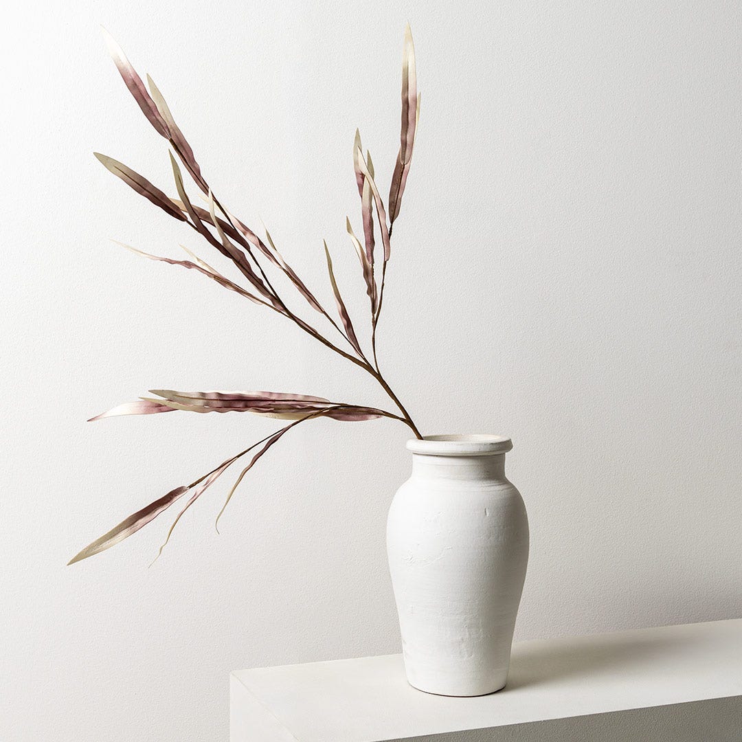 Willow Leaves -Dusty Pink