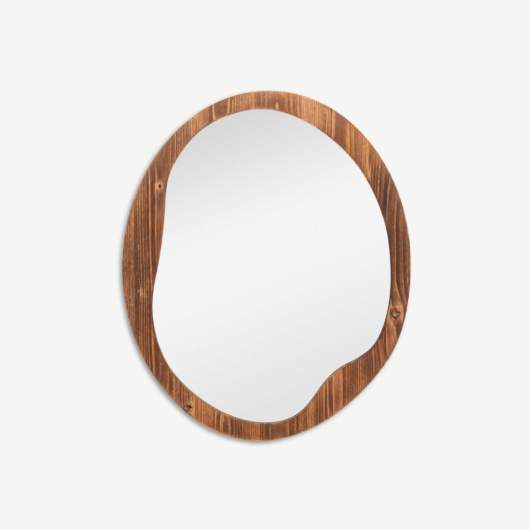 Yali Wall Mounted Mirror -Oak