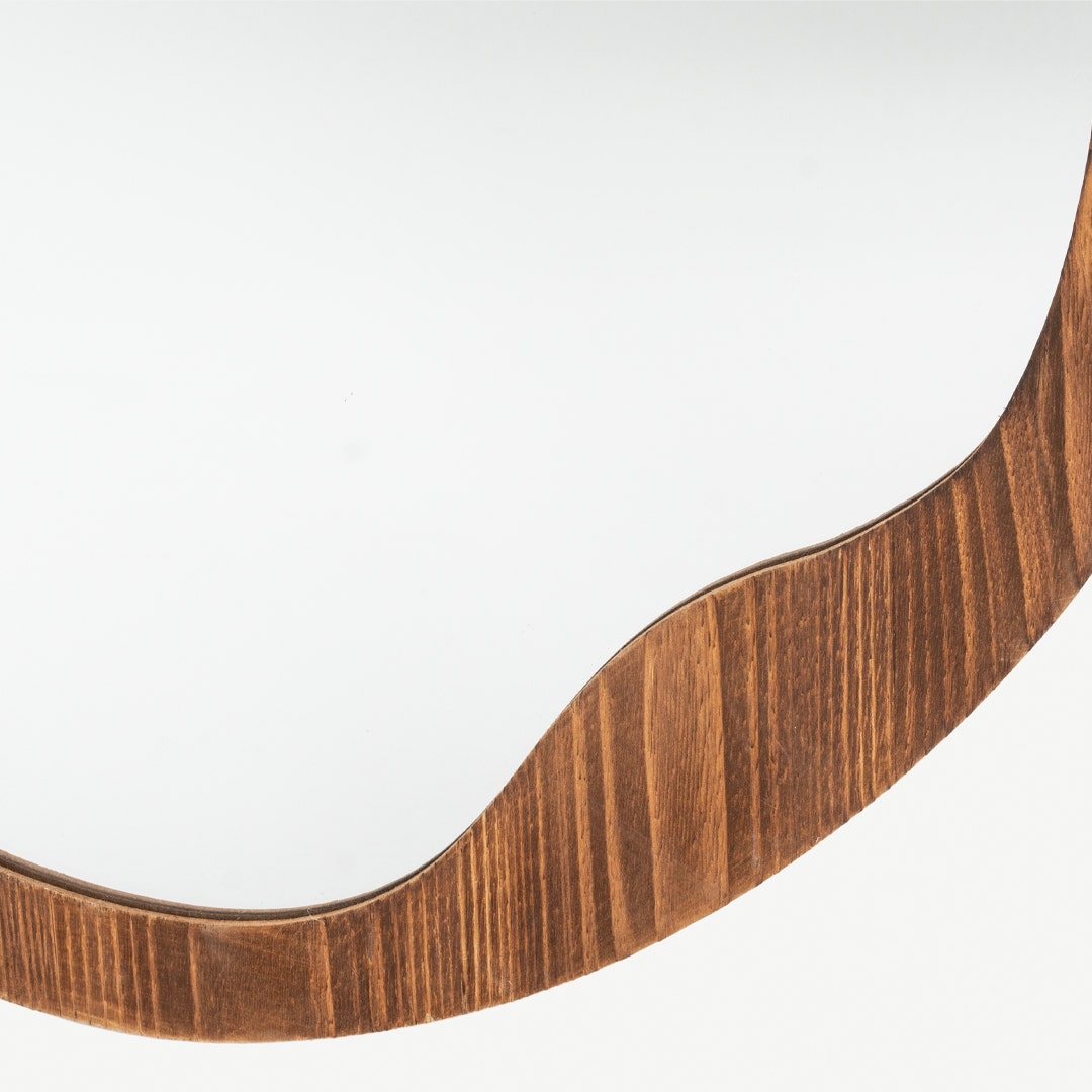 Yali Wall Mounted Mirror -Oak