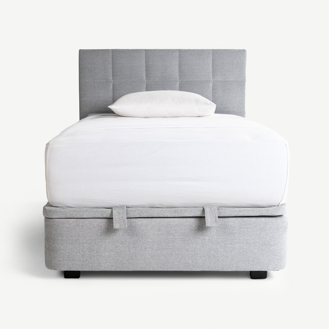 Yeema Hydraulic Bed Base 120x200cm Grey