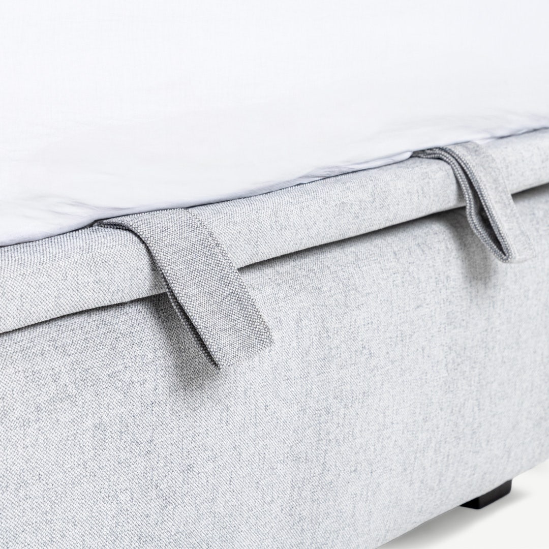 Yeema Hydraulic Bed Base 120x200cm Grey