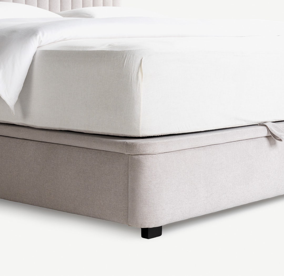 Yeema Hydraulic Bed Base 200x200cm Beige