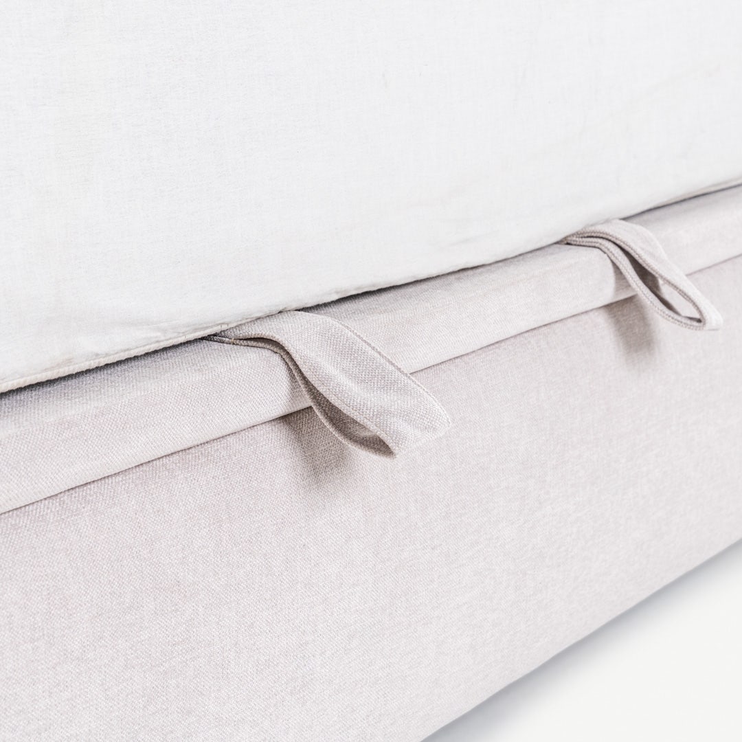 Yeema Hydraulic Bed Base 200x200cm Beige