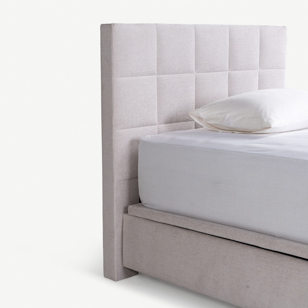 Yeema Square Headboard 120x200cm Beige