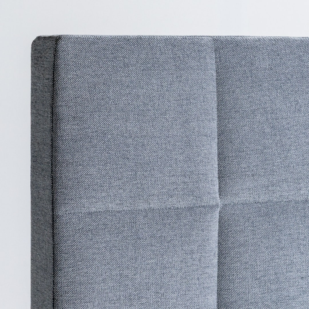 Yeema Square Headboard 120x200cm Grey