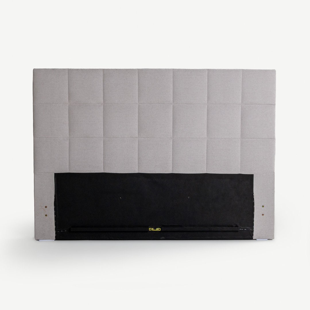 Yeema Square Headboard 160x200cm Beige