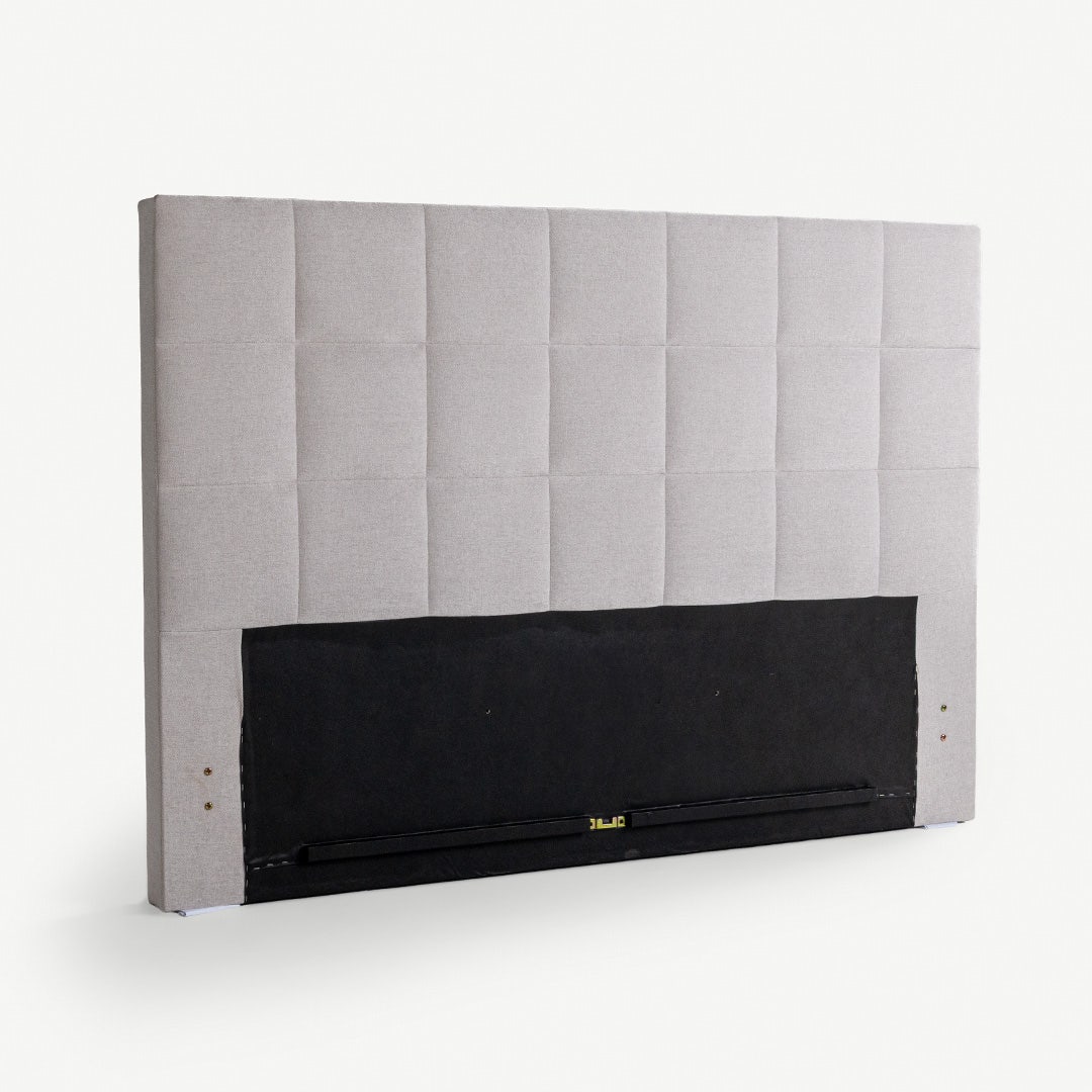 Yeema Square Headboard 160x200cm Beige