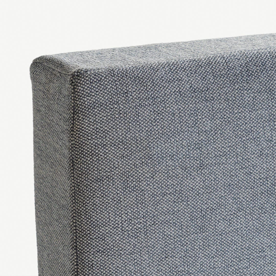 Yeema Square Headboard 160x200cm Grey