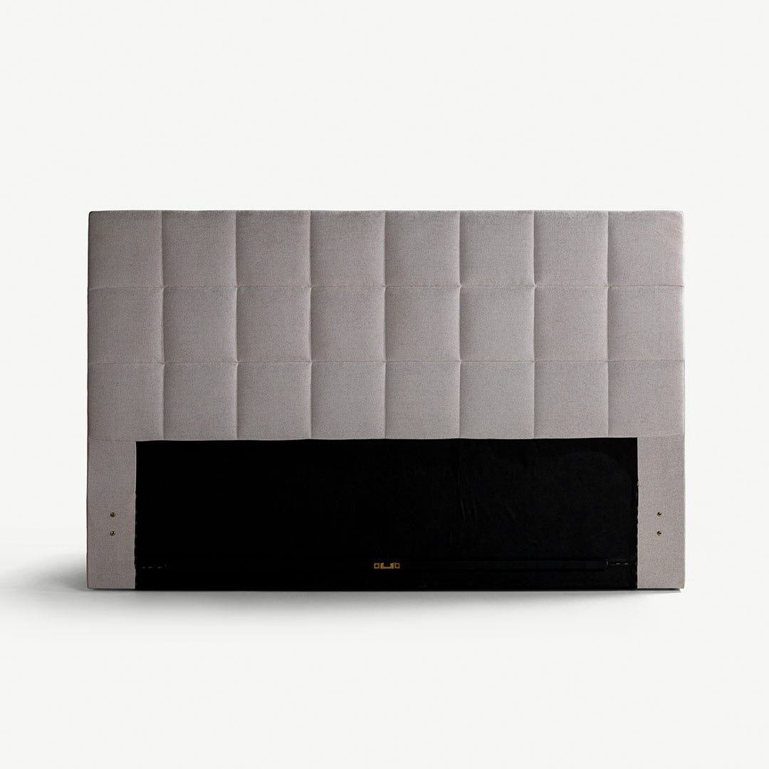 Yeema Square Headboard 180x200cm Beige