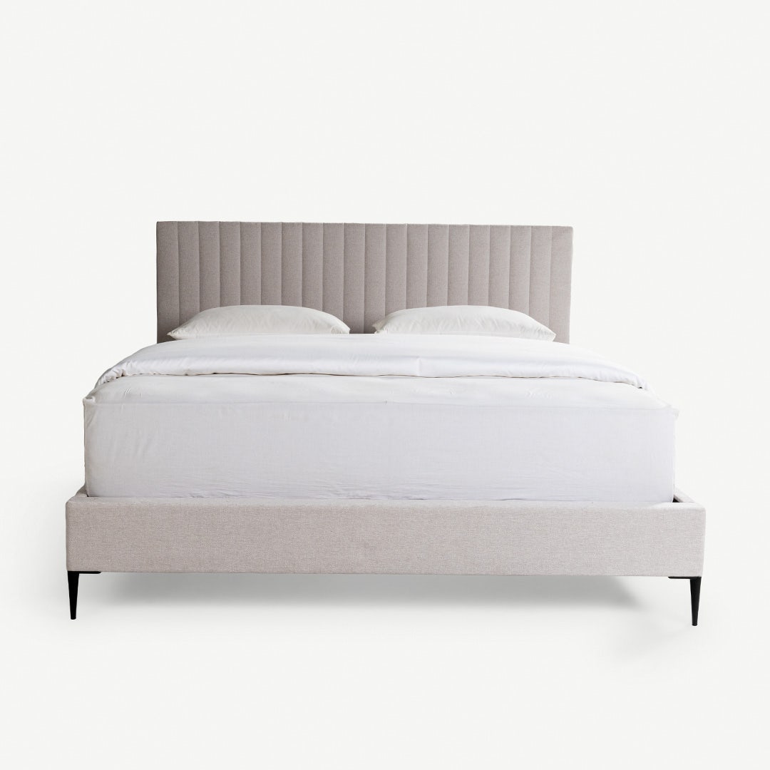 Yeema Static Bed Base 160x200cm Beige