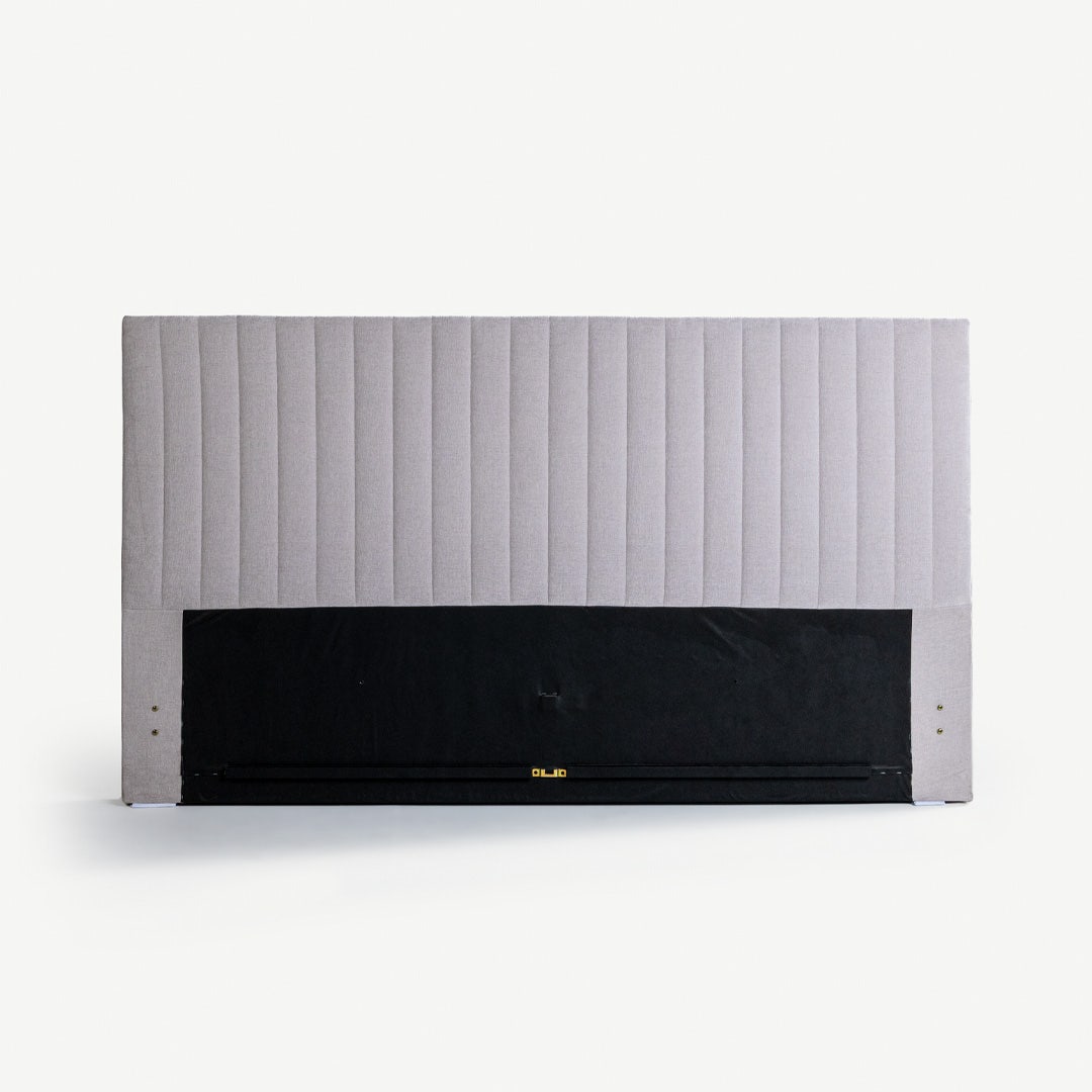 ييما لوح رأس مخطط 200×200 سم - بيج