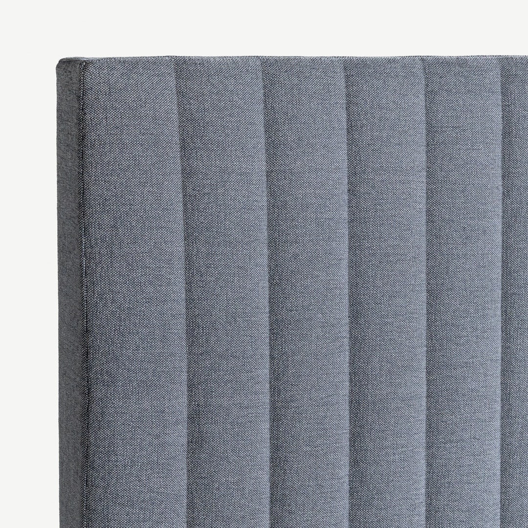 Yeema Striped Headboard 200x200cm Grey