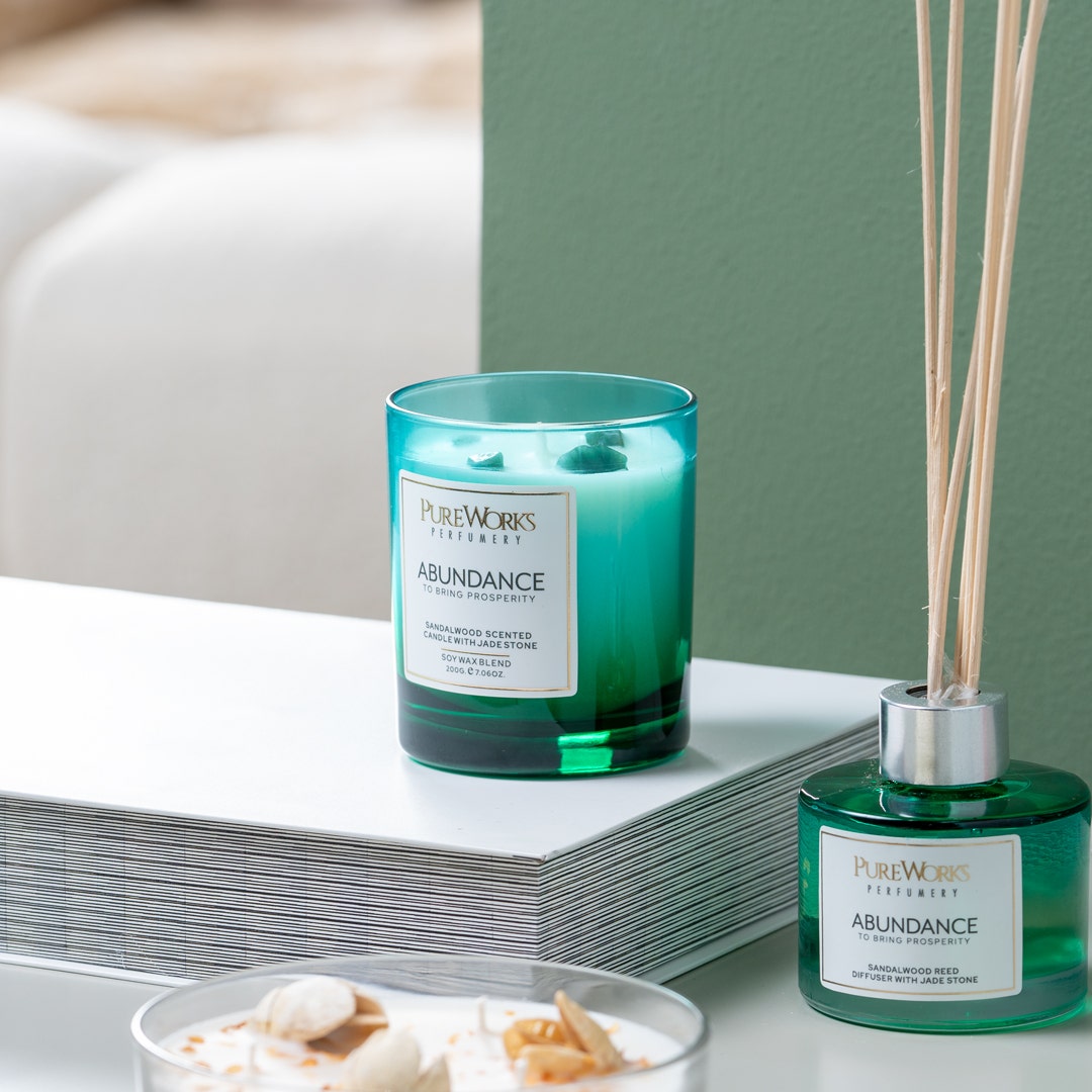 Zein Scented Jar Candle 200g -Abundance