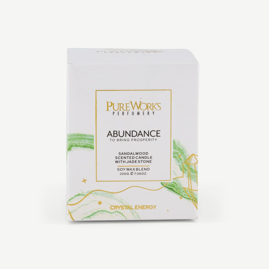 Zein Scented Jar Candle 200g -Abundance