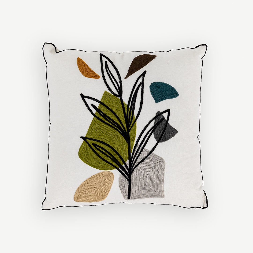 Zenia Embr Cushion -45x45cm